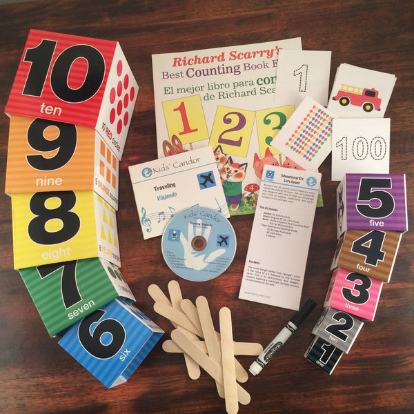 Toddlers' Bilingual Education Subscription Kit