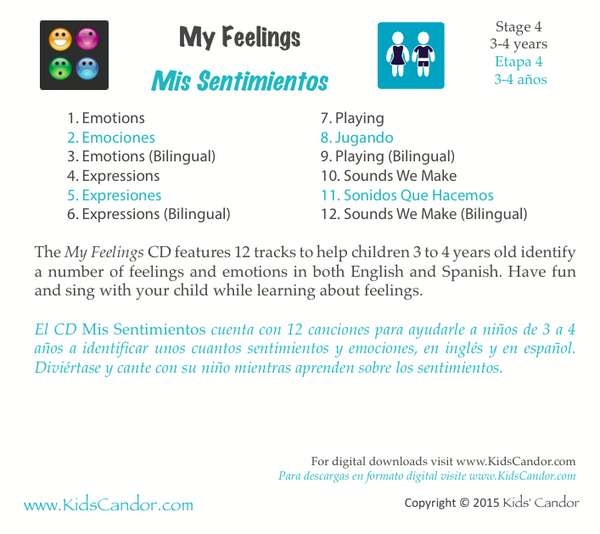 My Feelings | Mis Sentimientos CD