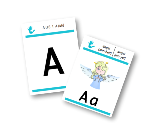 Flashcards to teach your child Spanish. Learn in both English/Spanish